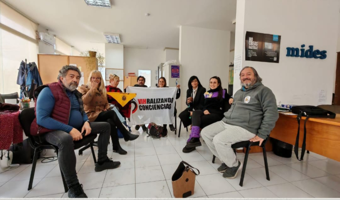 Reunión de autoridades y colectivos de la diversidad en Maldonado.