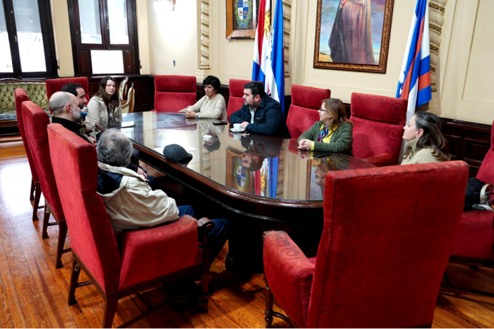 Mesa de diálogo con autoridades de instituciones departamentales de Paysandú