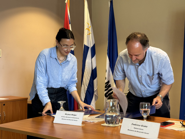 Firma de convenio 