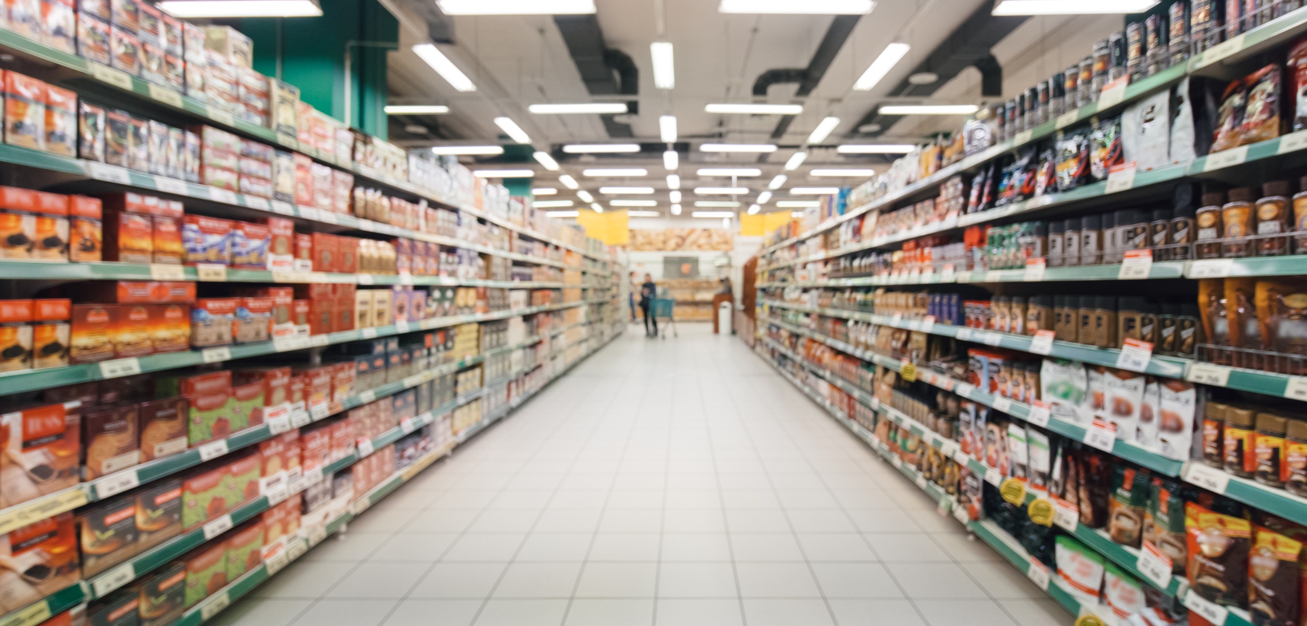 Pasillo de supermercado