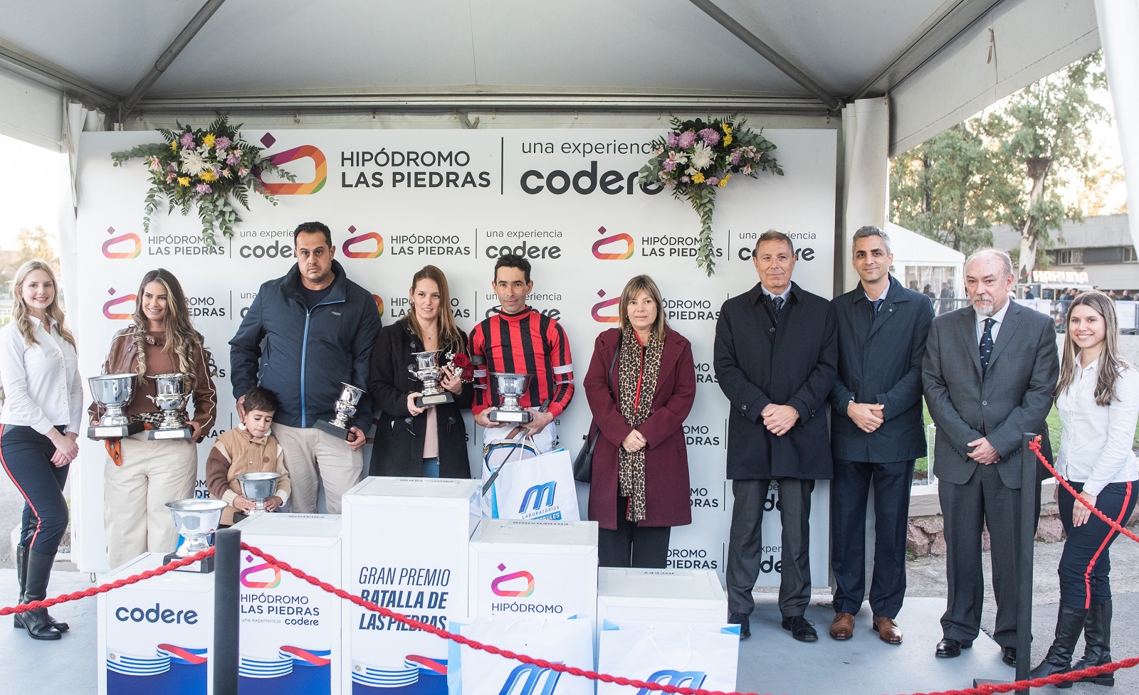 Entrega de premios del gran premio Batalla de las Piedras