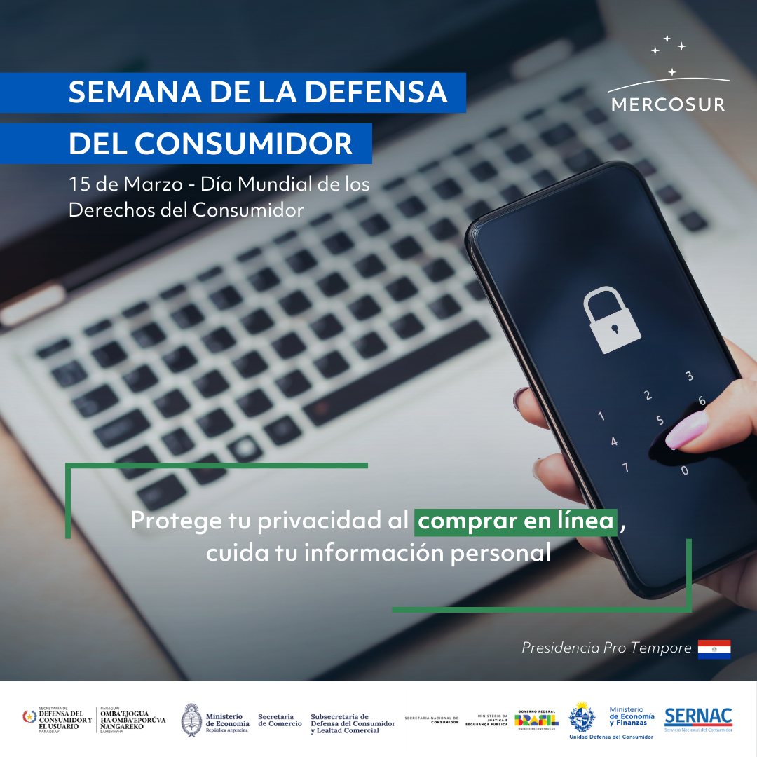 Protege tu privacidad al comprar en línea, cuida tu información personal