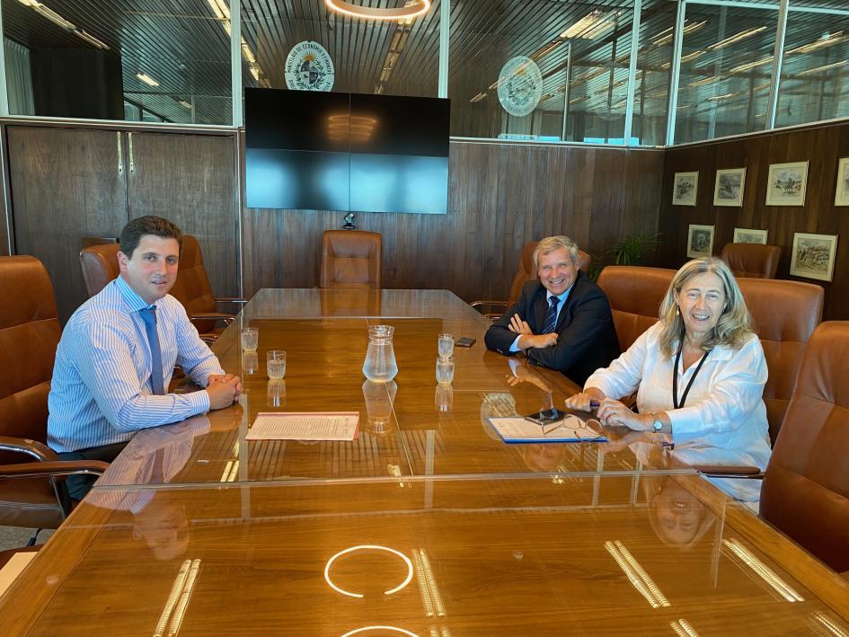 Augusto Alcalde, Daniel Laffitte Y Margarita Faral