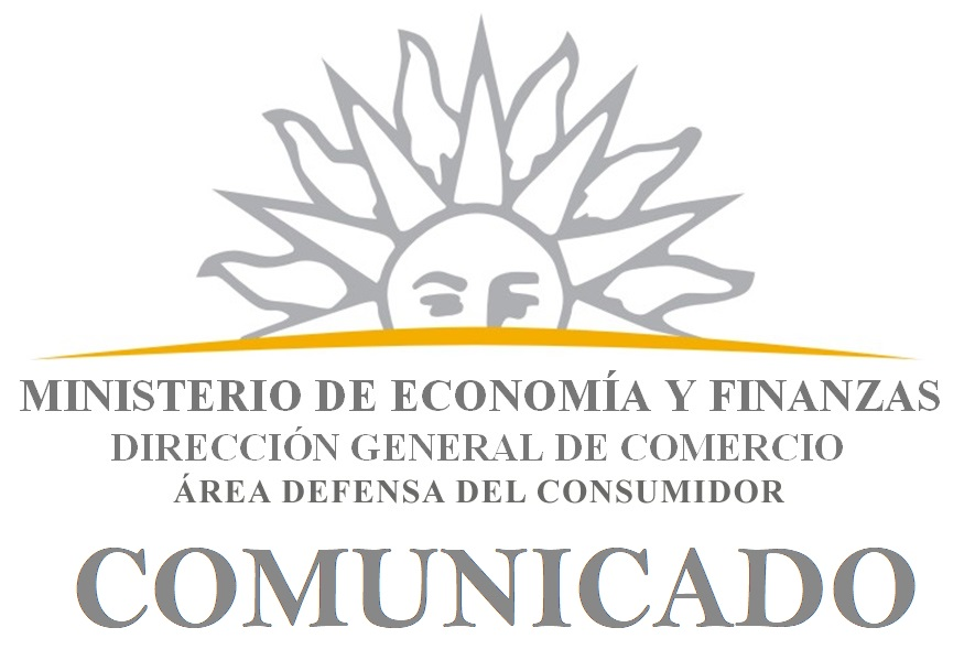 Logo Comunicado Logo de Comunicado Área Defensa del Consumidor