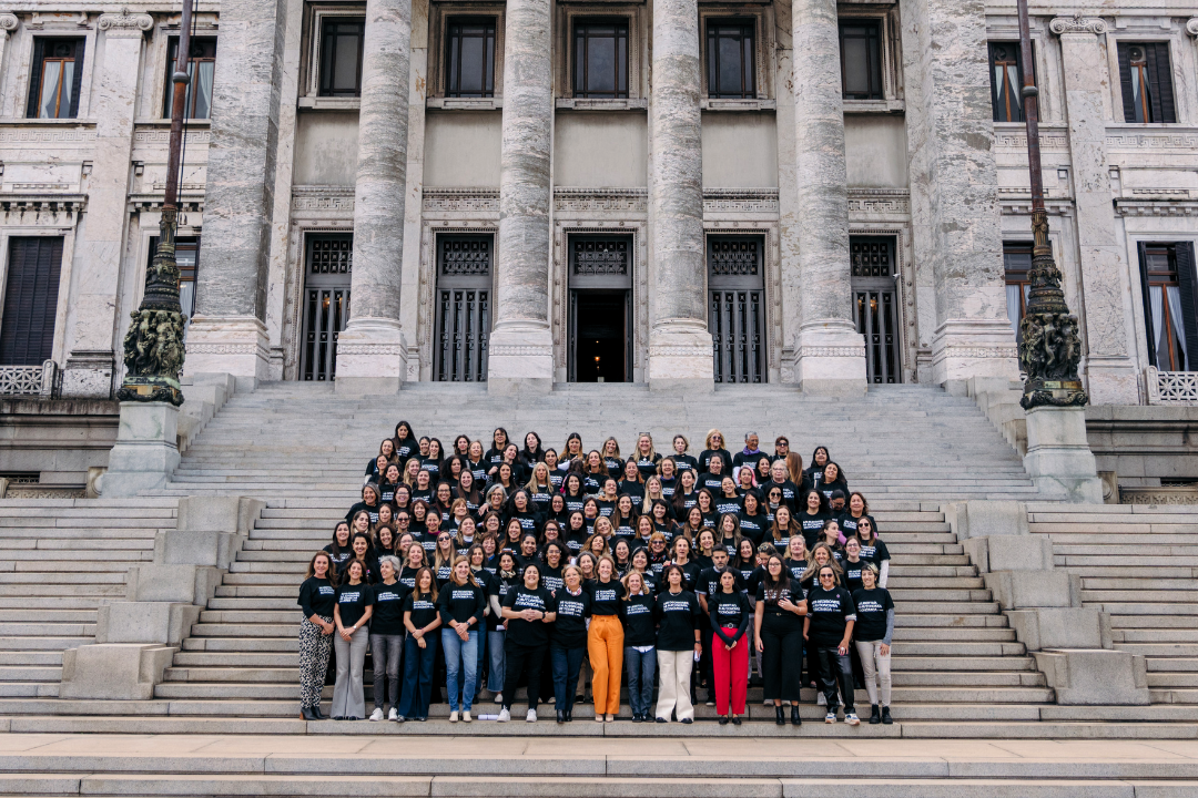 Foto colectiva campaña “Mi Autonomía. La autonomía económica de las mujeres”