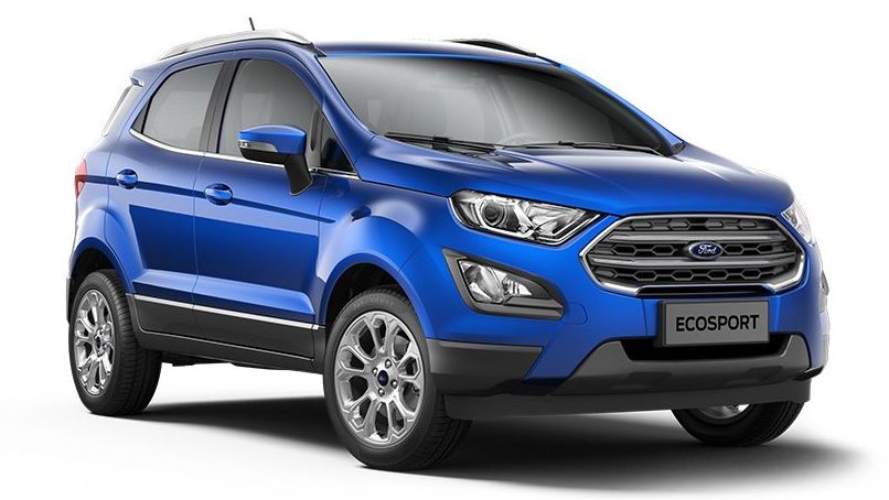 Vehículo Marca Ford modelo Ecosport incluído en la alerta.