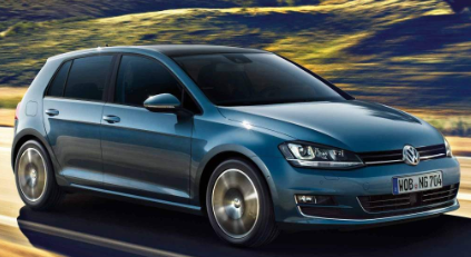 Vehículo Volkswagen Golf comprendido en la campaña de Alerta