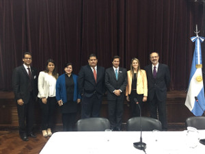foto del funcionarios Argentina y Uruguay