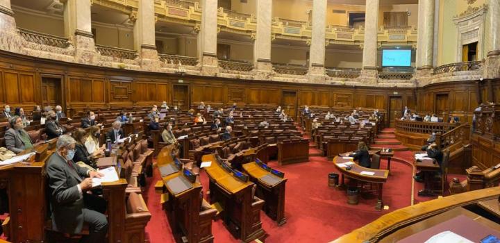 Presentación en la Comisión de Presupuestos integrada con Hacienda