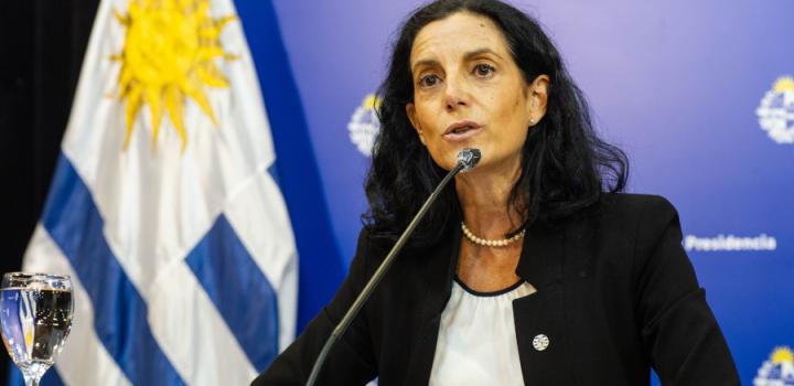Ministra de Economía Azucena Arbeleche