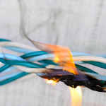 Cables incendiándose