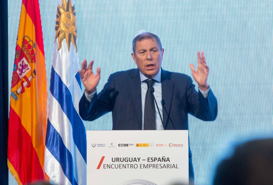 Reunión con empresarios españoles