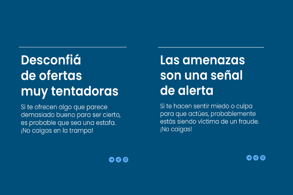 “Que no te defrauden”: campaña para la prevención de fraudes “Que no te defrauden”: campaña para la prevención de fraudes