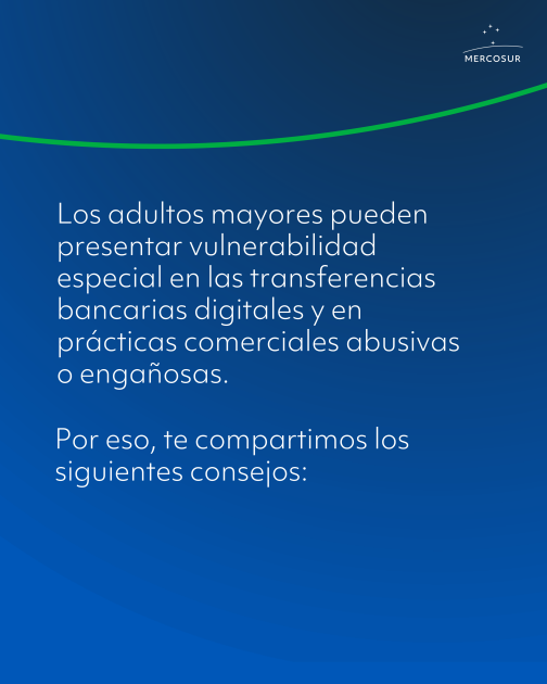 Campaña de la semana del consumidor - Protejamos a nuestros adultos mayores Campaña de la semana del consumidor - Protejamos a nuestros adultos mayores