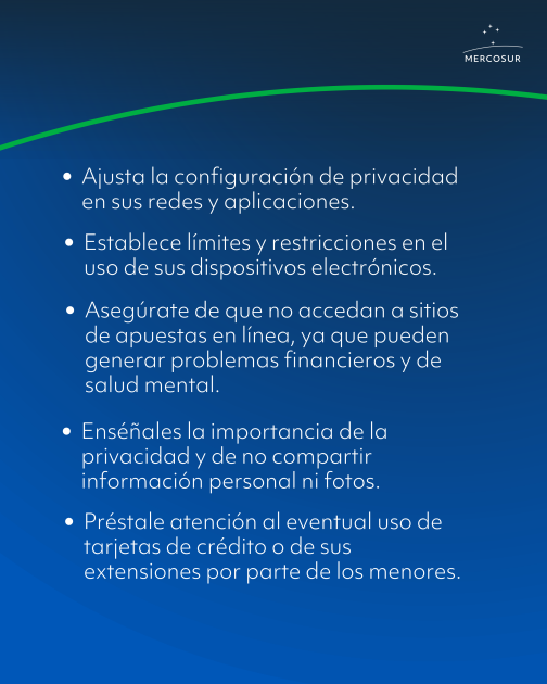 Consejos para padres respecto a los peligros de los servicios en línea para niños Consejos para padres respecto a los peligros de los servicios en línea para niños
