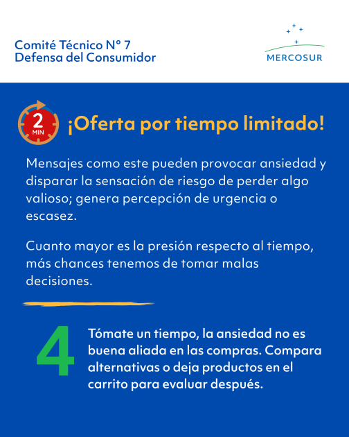 Mensajes como este pueden provocar ansiedad y disparar la sensación de riesgo