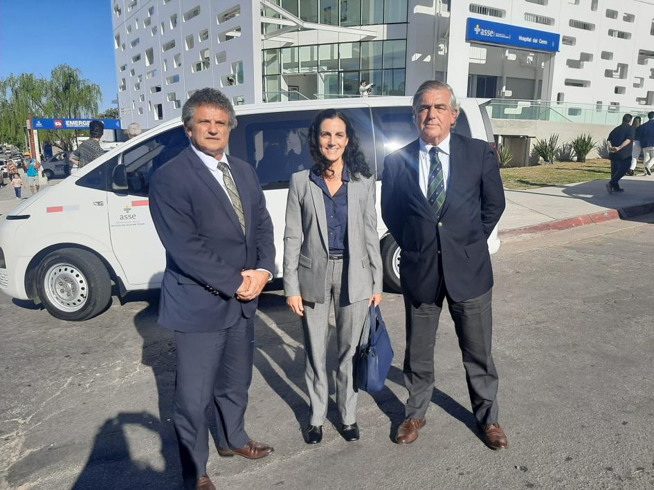 Fernando Blanco, Azucena Arbeleche y Mauricio di Lorenzo