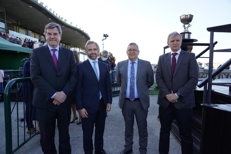 Gustavo Anselmi, Bernardo Chena, Fernando González y Sebastián Bauzá