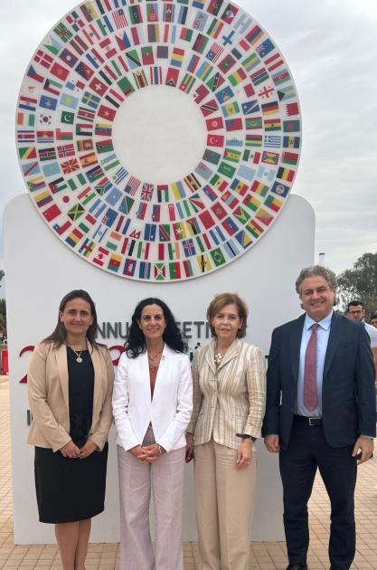 Carolina Saizar, Azucena Arbeleche, Inés Bustillo y Herman Kamil 