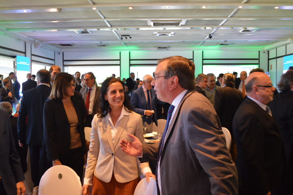 Ministra Azucena Arbeleche y ministro de Transporte y Obras Públicas, José Luis Falero Ministra Azucena Arbeleche y ministro de Transporte y Obras Públicas, José Luis Falero