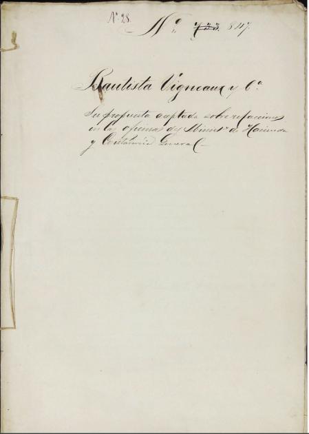 Documento Archivo Histórico MEF Documento Archivo Histórico MEF