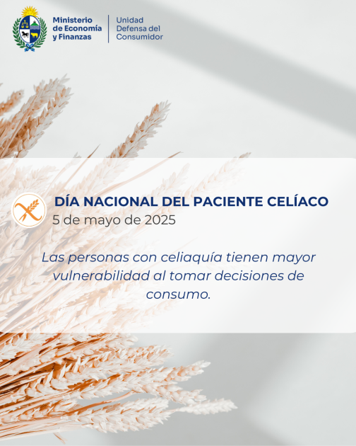 Día Nacional del Paciente Celíaco La información de esta imagen puede consultarse en el informe.