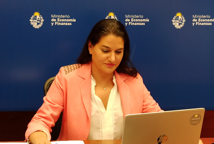 Coordinadora de Política Económica del Ministerio de Economía y Finanzas, Marcela Bensión.