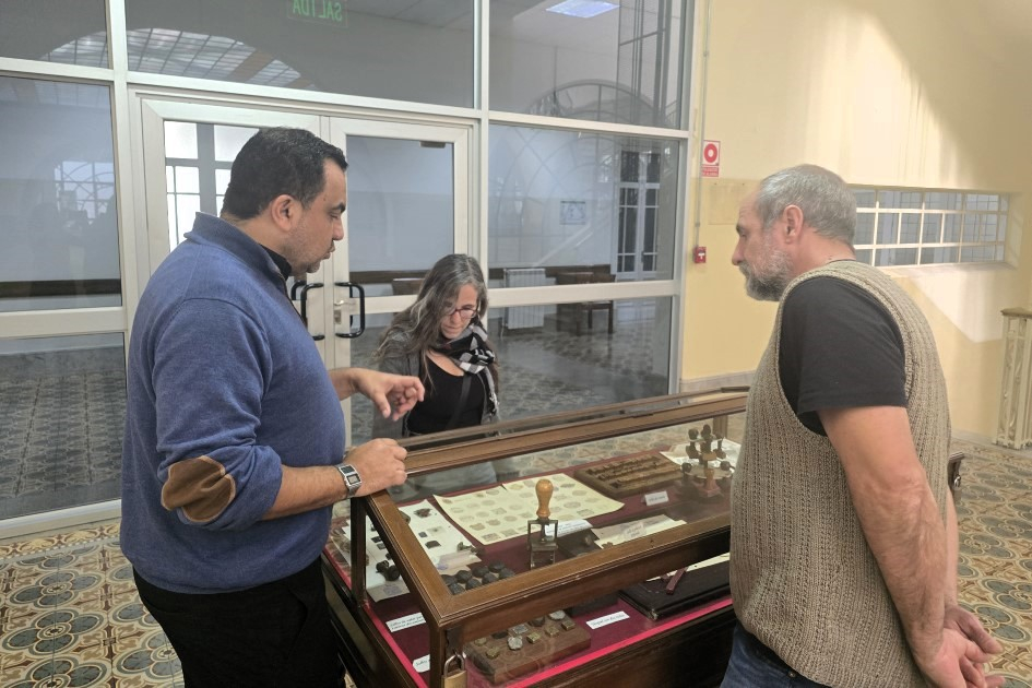 Gabriel Queijo, Andrés Pak Linares. Recorrida por el MEF.