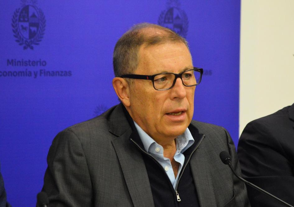 Ministro de Economía y Finanzas Gabriel Oddone
