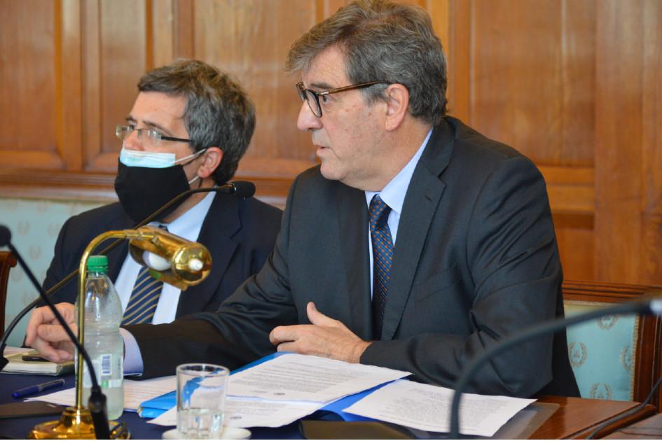 Asesor Gustavo Igarza y director general de Casinos Gustavo Anselmi Asesor Gustavo Igarza y director general de Casinos Gustavo Anselmi