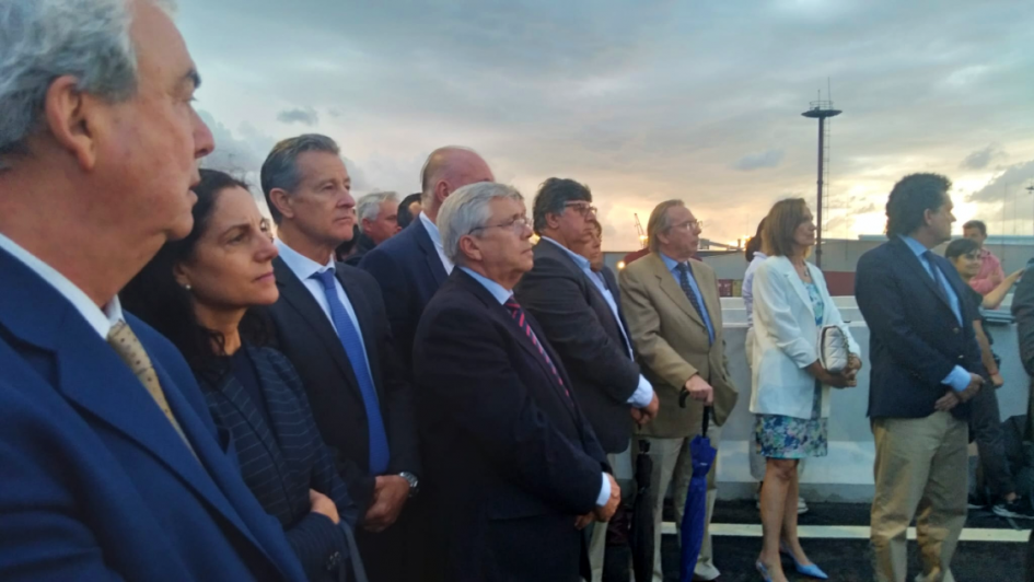 Inauguración obra vial en rambla portuaria Inauguración obra vial en rambla portuaria