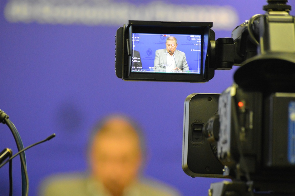 Ministro de Economía y Finanzas Gabriel Oddone