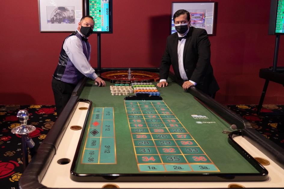 Mesa de ruleta del Casino Nogaró de Punta del Este Reapertura en Punta del Este