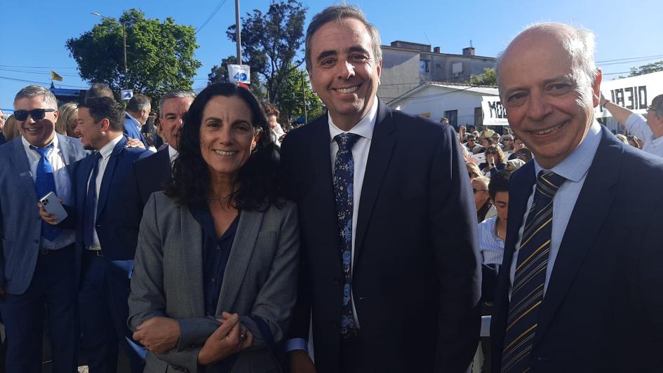 Azucena Arbeleche, Sebastián Andújar y Javier García