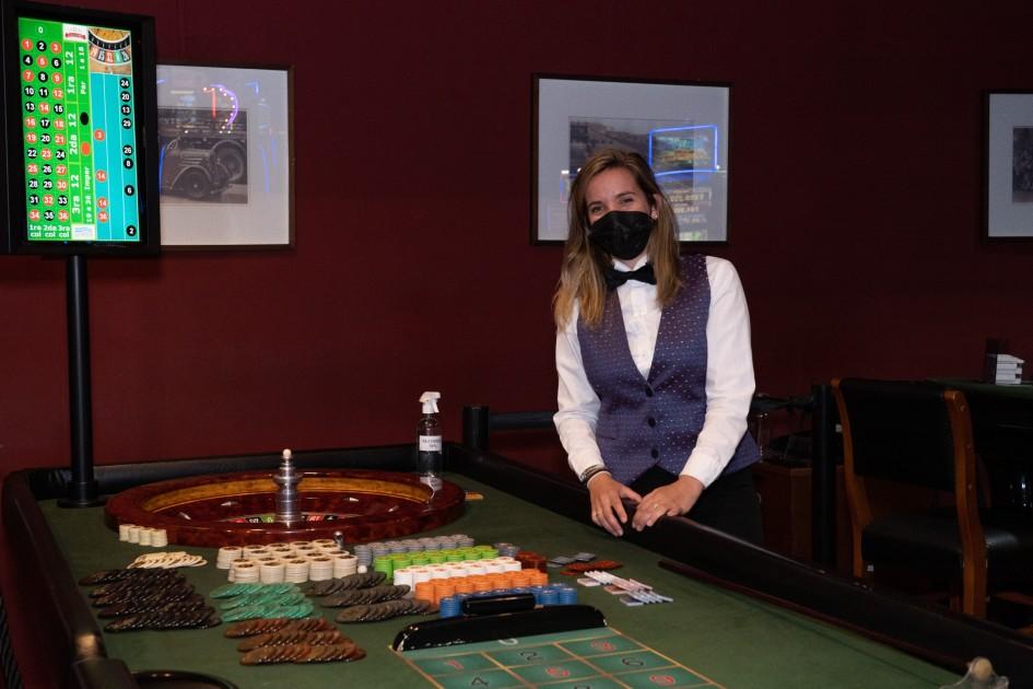Mesa de ruleta del Casino Nogaró de Punta del Este Reapertura en Punta del Este