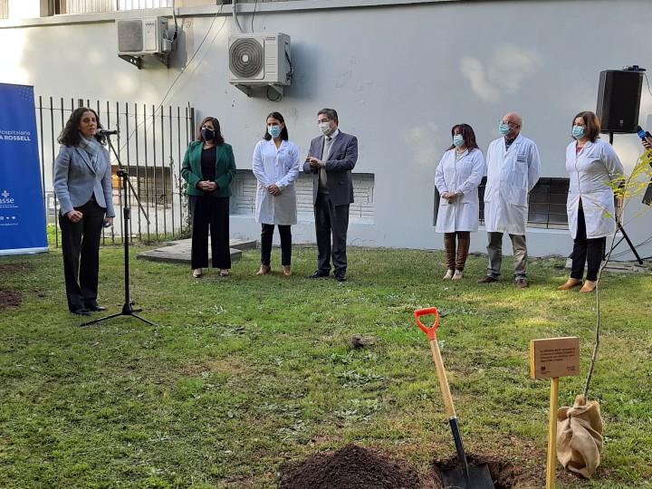 Autoridades de ASSE junto a la ministra Azucena Arbeleche Visita al Centro Hospitalario Pereira Rossell
