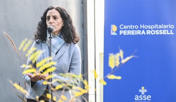 Ministra Azucena Arbeleche Visita al Centro Hospitalario Pereira Rossell