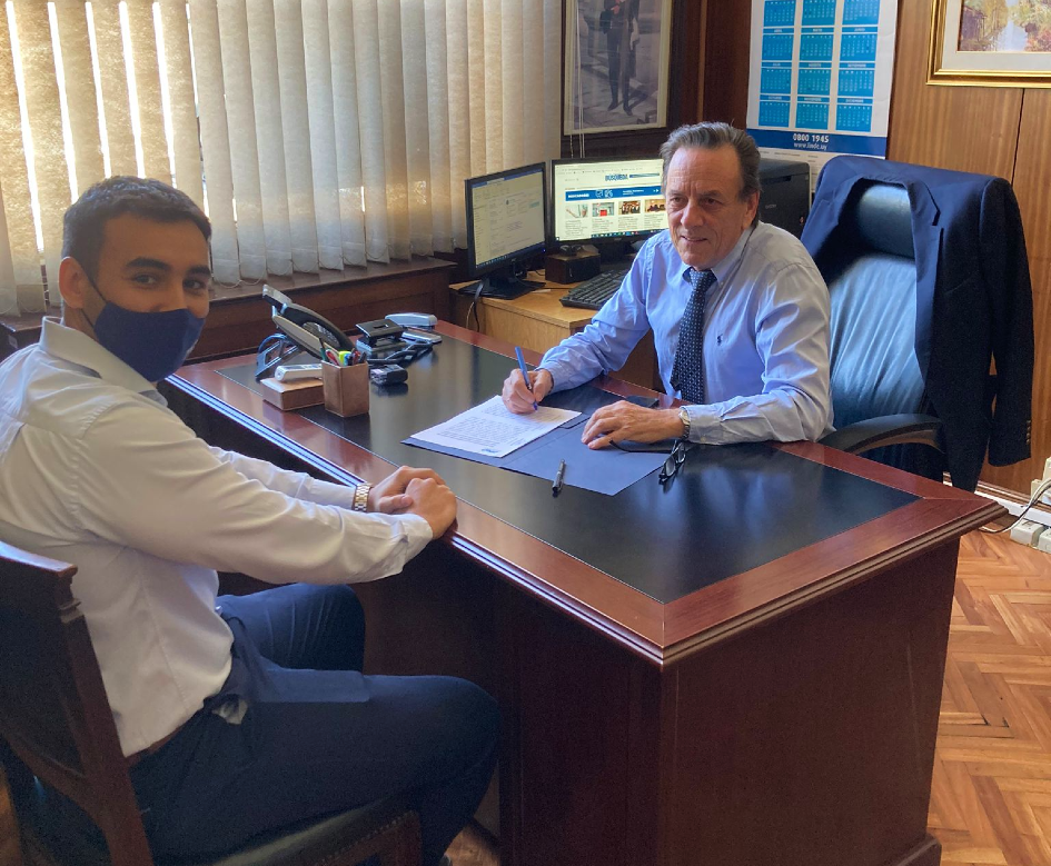 Firma de convenio AIN - ANP Firma de convenio AIN - ANP