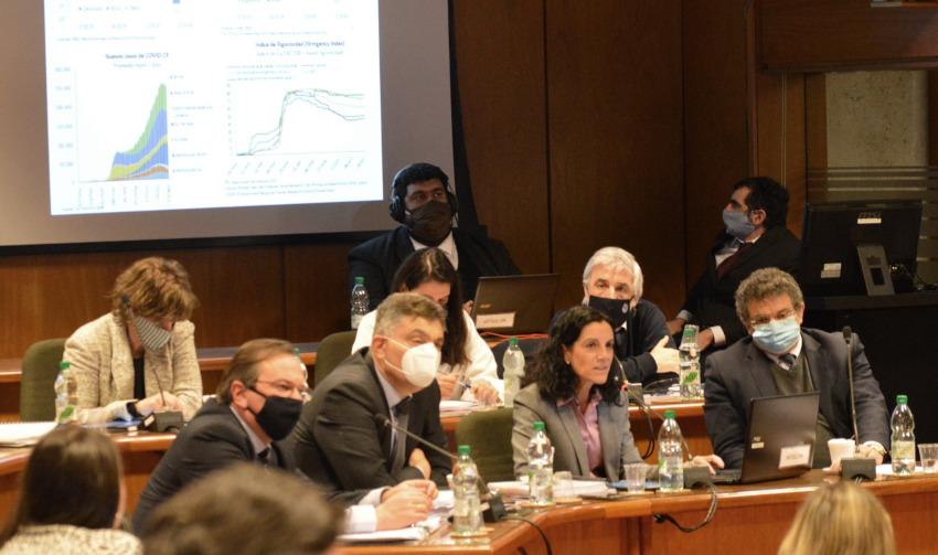Alfie, Arbeleche, Blanco Equipo económico en la Comisión de Presupuestos integrada con Hacienda