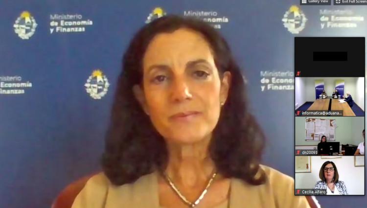 Ministra de Economía y Finanzas Azucena Arbeleche 4ta Jornada Derecho Aduanero