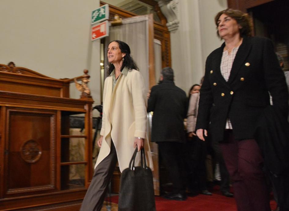 Ministra Azucena Arbeleche, contadora general de la Nación Magela Manfredi Rendición de Cuentas 2021
