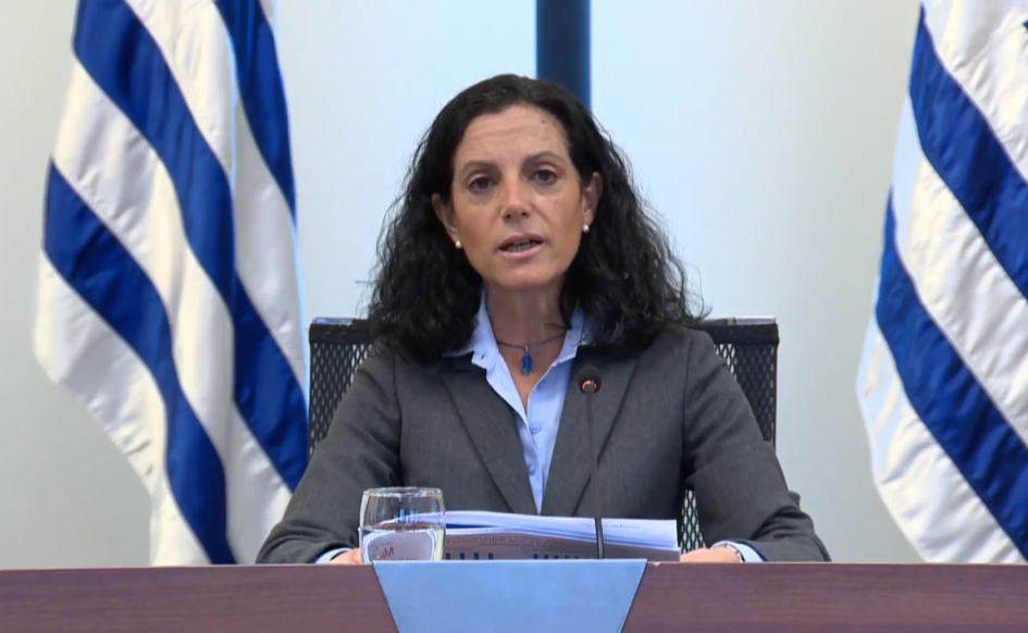 Ministra Azucena Arbeleche Presentación a inversores extranjeros