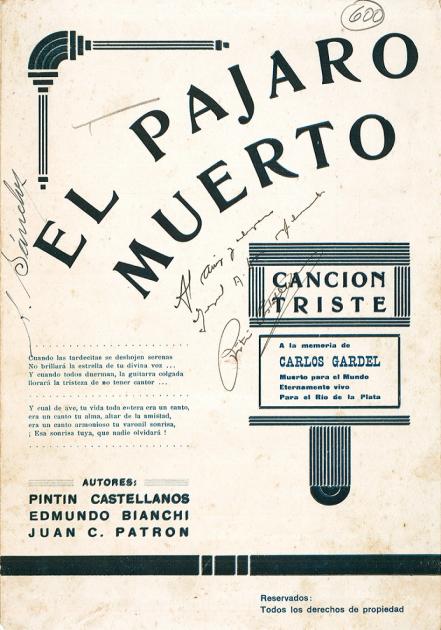 Imagen 1: Archivo del Centro Nacional de Documentación Musical Lauro Ayestarán (detalle en noticia)