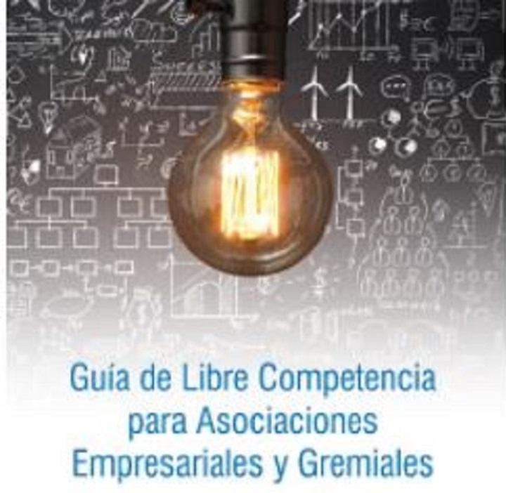 Guía de Libre Competencia para Asociaciones Empresariales y Gremiales vista de la tapa de la guía
