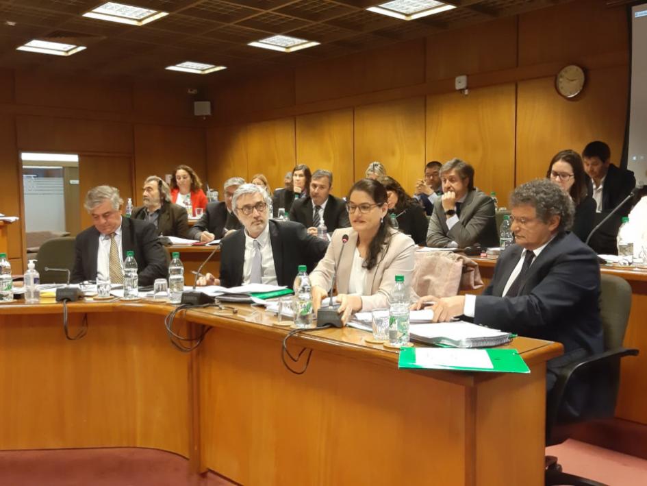 Presentación del inciso 05 parte de autoridades del MEF Comisión de Presupuesto integrada con Hacienda del Senado