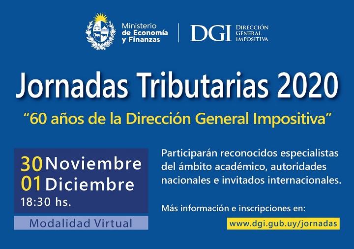 Jornadas Tributarias 2020 Invitación a la Jornada
