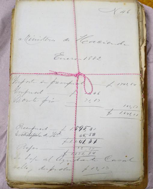 Rendición de cuentas de 1882 Rendición de cuentas de 1882