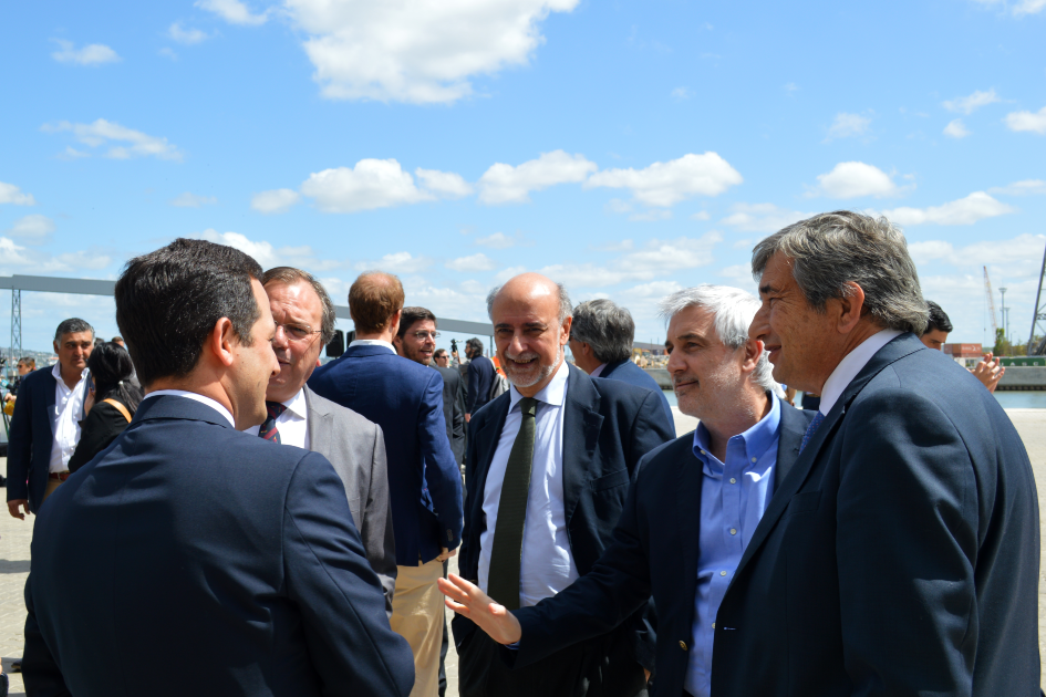 José Luis Falero, Pablo Mieres, Alejandro Irastorza y Mario Arizti