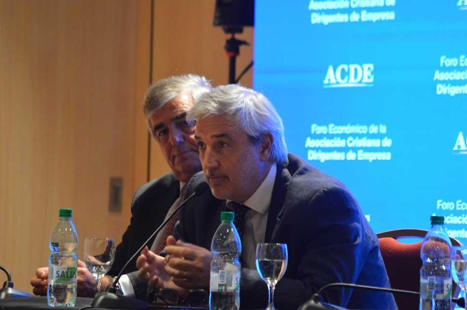 Subsecretario Alejandro Irastorza Director general de Secretaría Mauricio di Lorenzo, subsecretario Alejandro Irastorza
