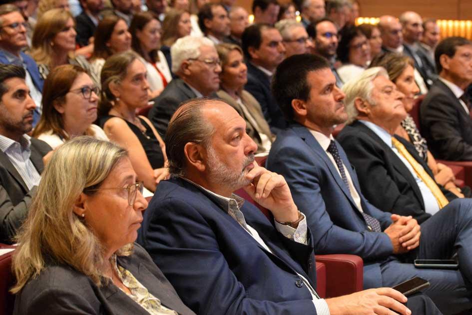 Margarita Faral, Jorge Gandini, Alejandro Sciarra y Luis Alberto Lacalle Herrera